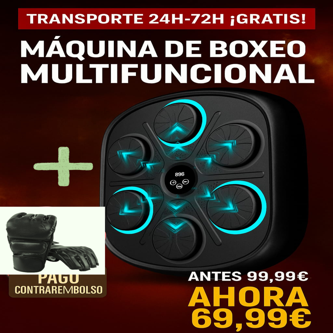 MAQUINA BOXEO MUSICAL