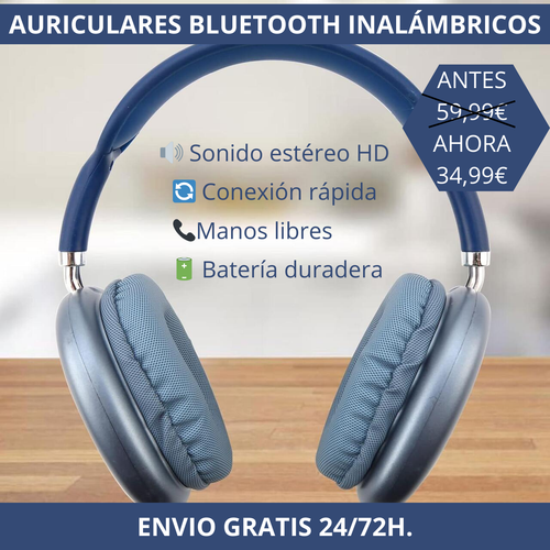 Auriculares bluetooth