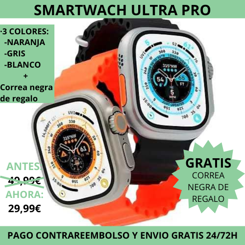 Smartwatch Ultra Pro - Clicksy.com