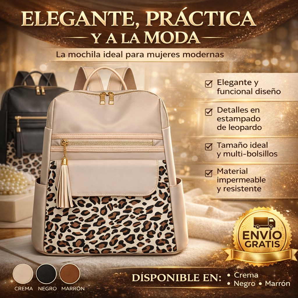 Bolso Bandolera Antirrobo para Mujer - Oxford Ligero Gran Capacidad - Clicksy.com