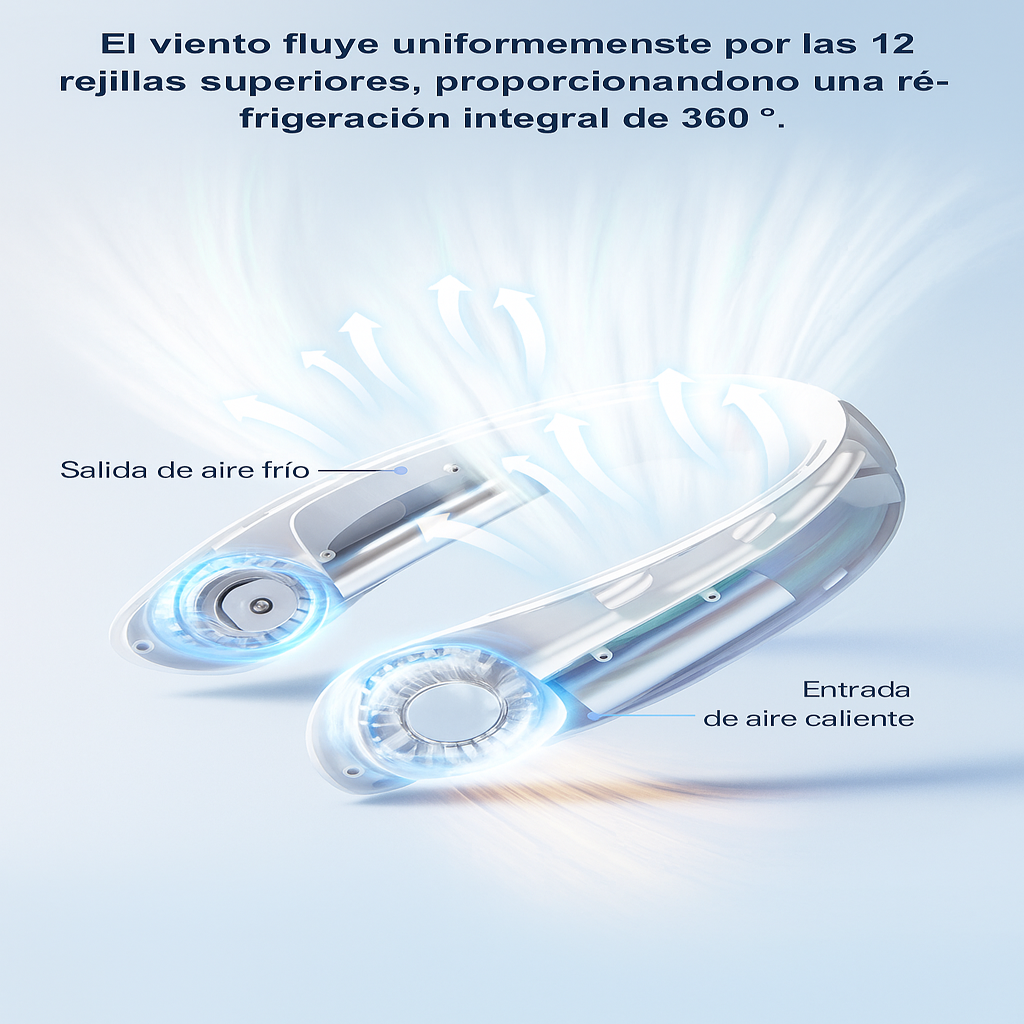 VENTILADOR DE CUELLO DIGITAL - Clicksy.com