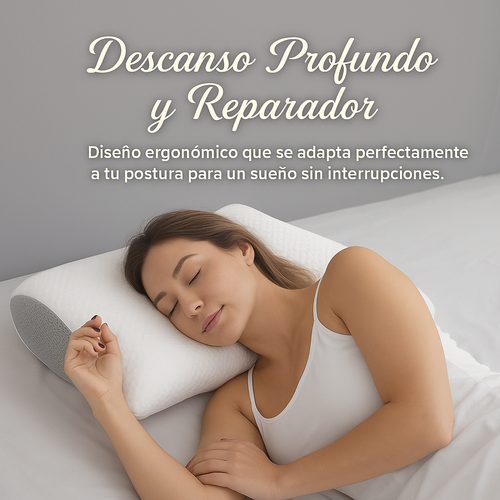 Almohada Viscoelástica Cervical con Contorno Ergonómico Conforti InnovaGoods