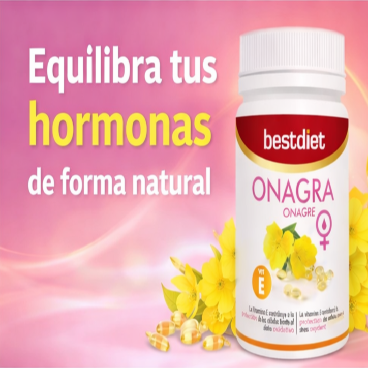Aceite de Onagra 30 Perlas - Suplemento Natural Bienestar Femenino - Clicksy.com
