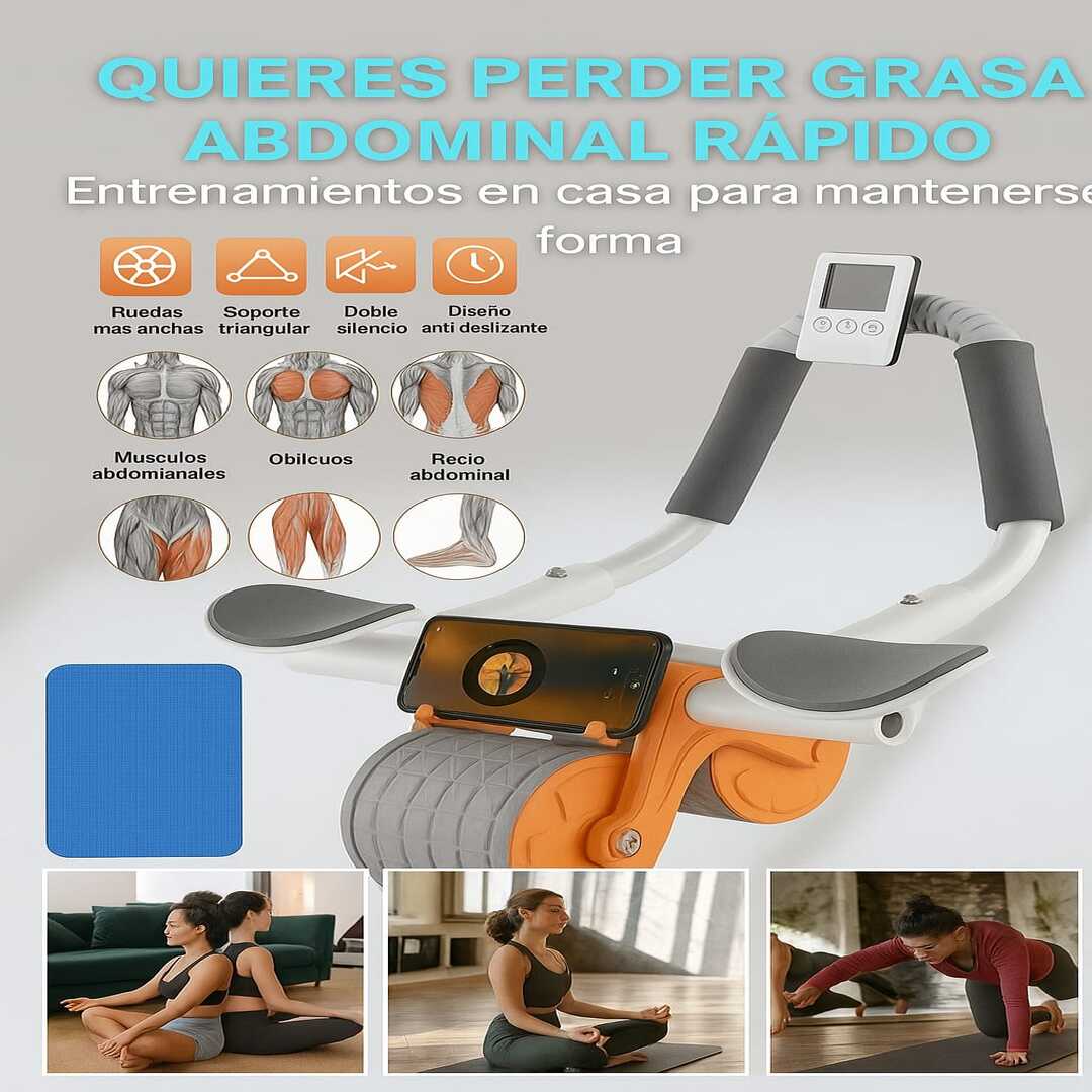 RODILLO ENTRENAMIENTO ABDOMINAL