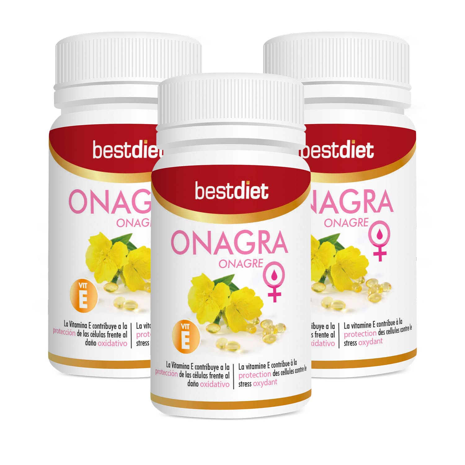SUP Aceite de Onagra 30 Perlas – Equilibrio Hormonal y Bienestar Femenino