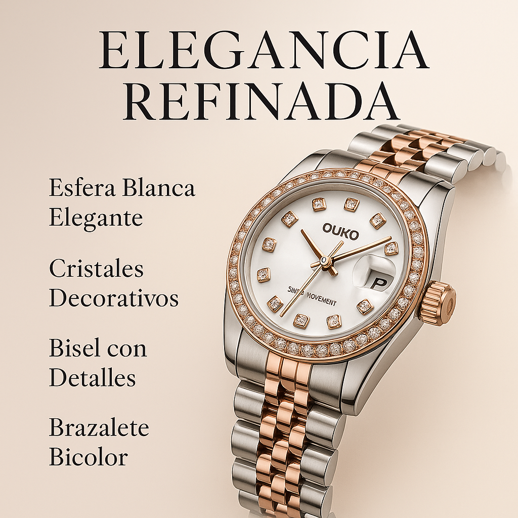 Reloj tipo Rolex mujer - verde