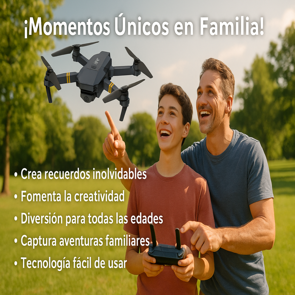 Dron con doble cámara 4K + Maletín Gratis+1 bateria dron 4k gratis