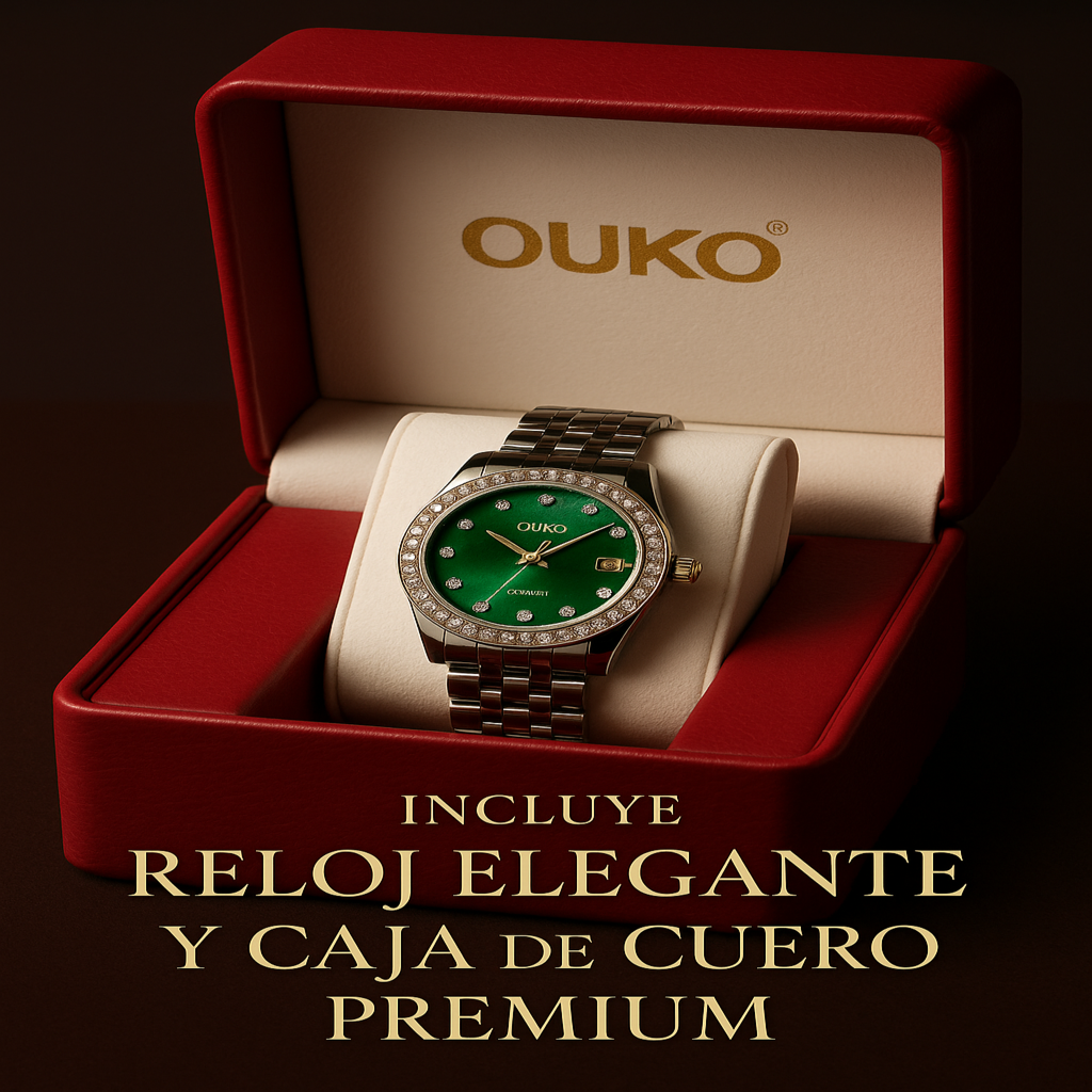 Reloj tipo Rolex mujer - verde